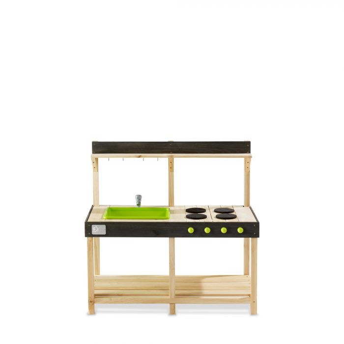 Bucătărie de joacă din lemn Yummy 100 - natural, Exit Toys [2]