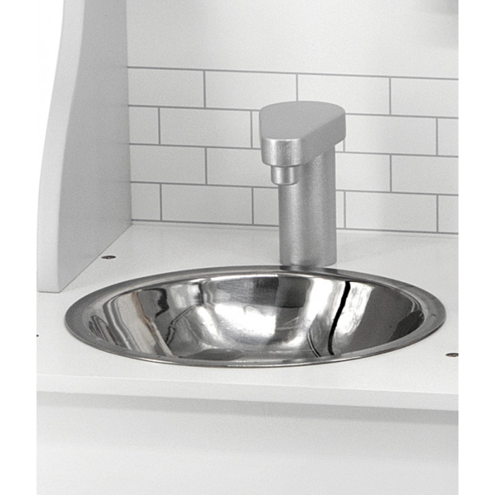 Bucatarie din lemn gri cu accesorii, PolarB Viga [5]