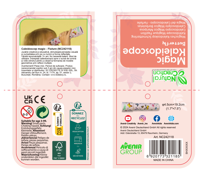 Caleidoscop colectia Creatii Naturale - Fluture [5]