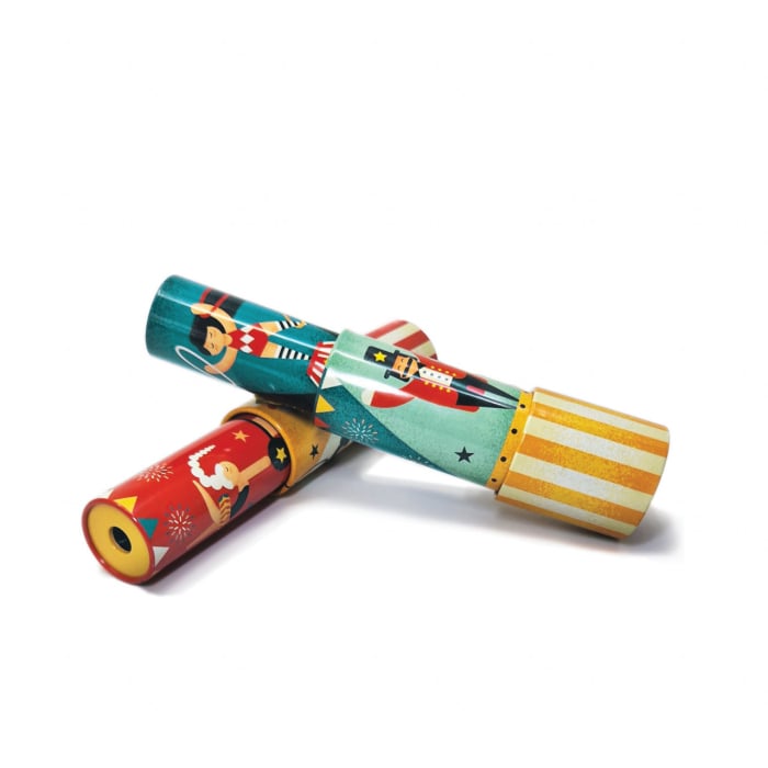 Caleidoscop metalic telescopic, Circ albastru, Svoora [3]