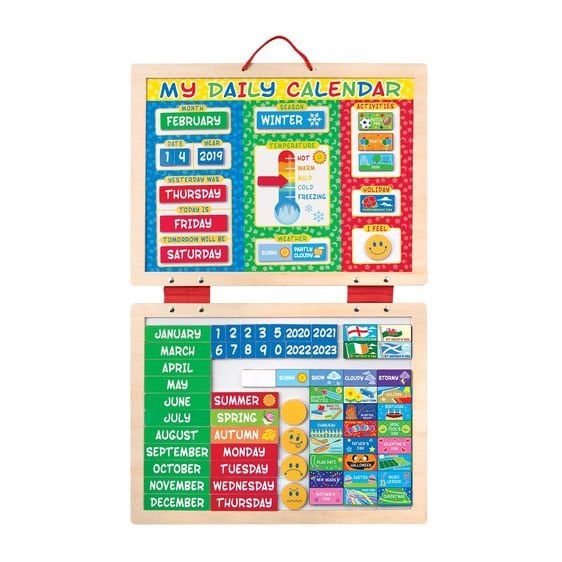 Calendar magnetic Activitatile zilnice - Melissa & Doug [2]