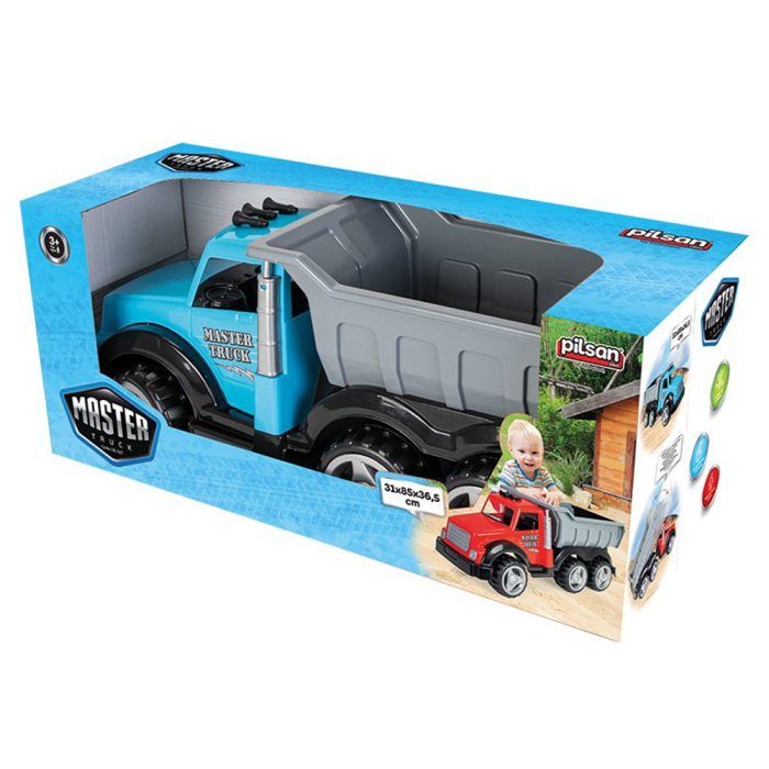Camion basculant Pilsan Master Truck blue [2]