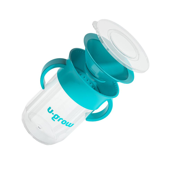 Cana 360 grade cu manere, blue, U-Grow [2]