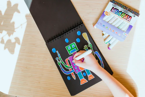 Carioci cu vopsea Vivid Pop! - set de 8, metalic [9]