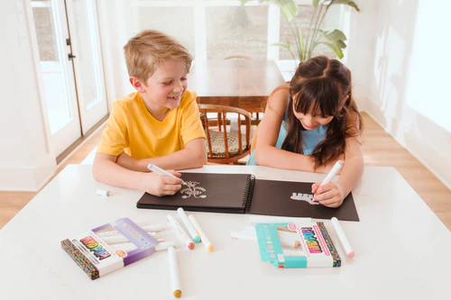 Carioci cu vopsea Vivid Pop! - set de 8, pastel [7]