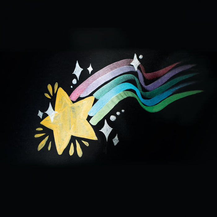 Carioci metalice cu pensula, Color Lustre, set 10 culori [3]