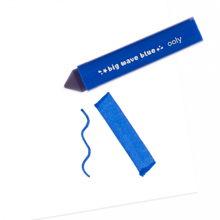 Carioci lavabile cu varf triunghiular, Mighty Mega, set 8 culori [5]