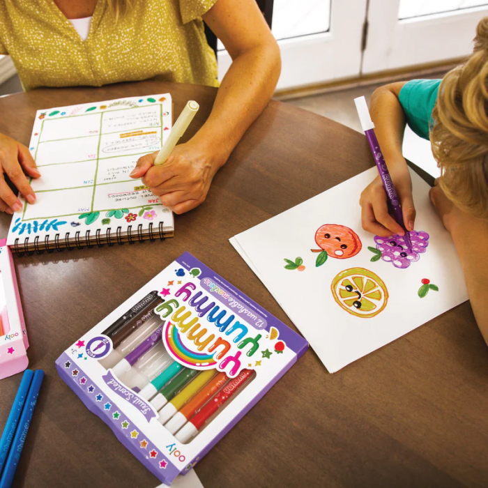 Carioci parfumate lavabile Yummy Yummy - Set de 12 [5]