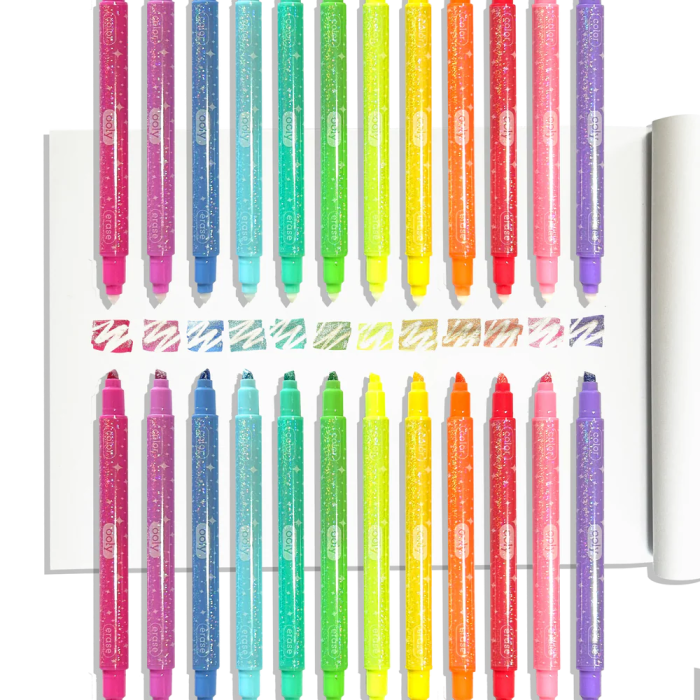 Carioci stralucitoare care se sterg - Make no mistake! - Set de 12 [3]