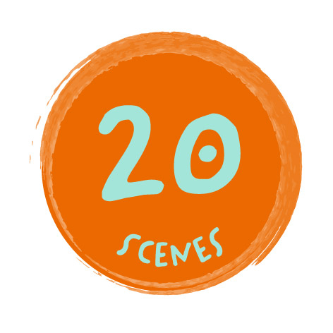 Carte de colorat Dots4Fun - Animale de ferma [3]