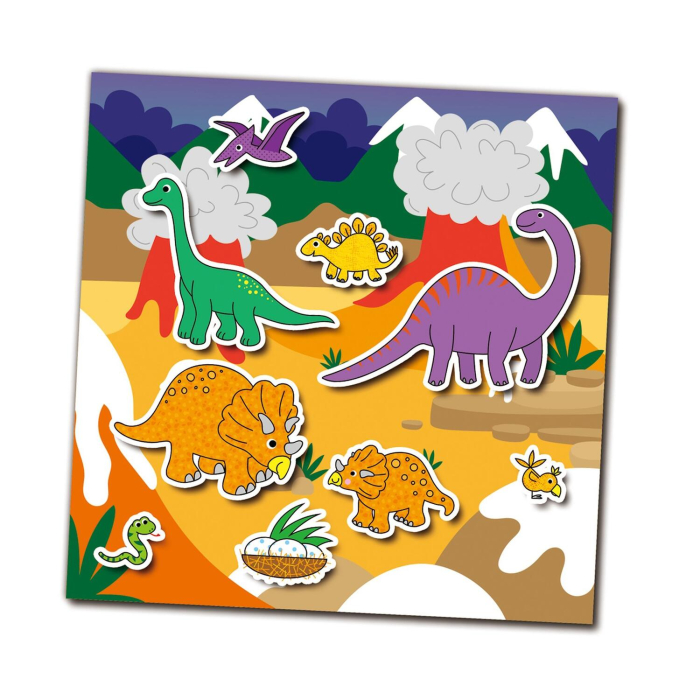 Cartea mea cu stickere - Dinozauri [2]