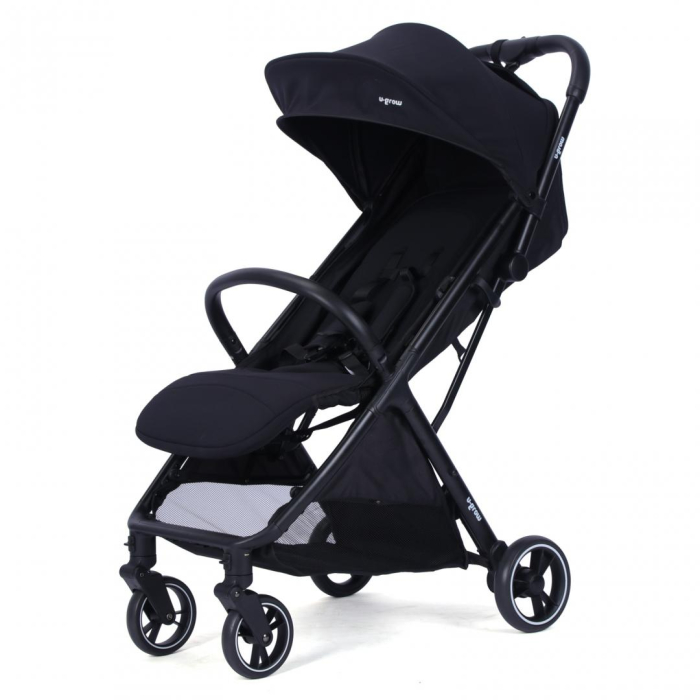 Carucior sport U-Grow autofold, 0-48 luni, negru [2]