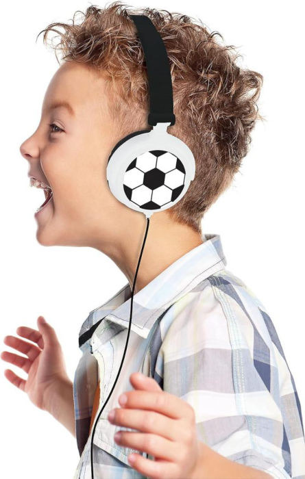 CASTI PLIABILE CU DESIGN DE FOTBAL [4]