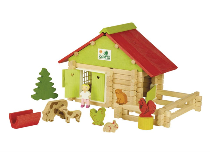 Casuta de construit, Ferma cu animale, 100 de piese [2]