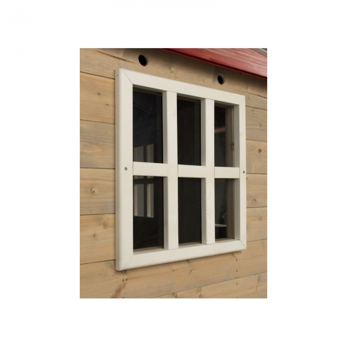 Casuta de gradina Nordic Garden House cu platforma si tobogan (M4) [5]