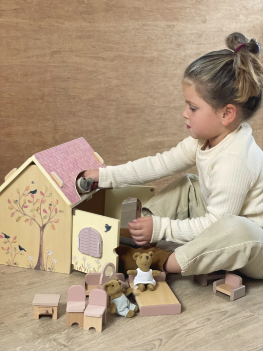 Casuta de papusi cu 2 ursuleti de plus, Egmont Toys [4]