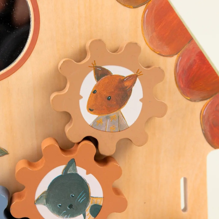 Casuta din lemn cu activitati, Egmont Toys [4]
