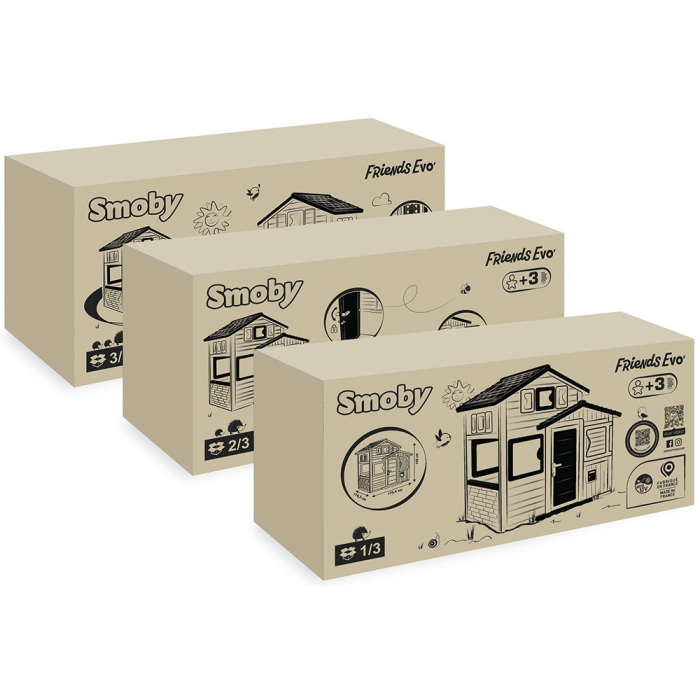 Casuta pentru copii Smoby Neo Friends Evo [2]