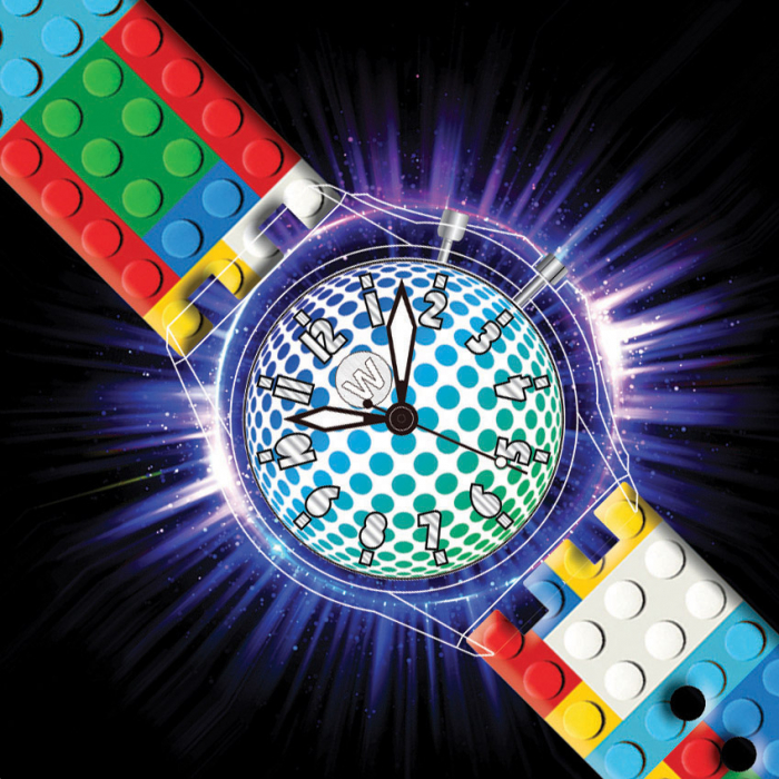 Ceas pentru copii, cu leduri, Glow, Lego [2]