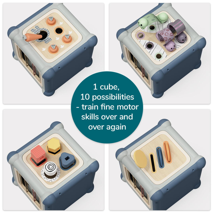 Centru de activitati 10 in 1 - Cubul magic [2]