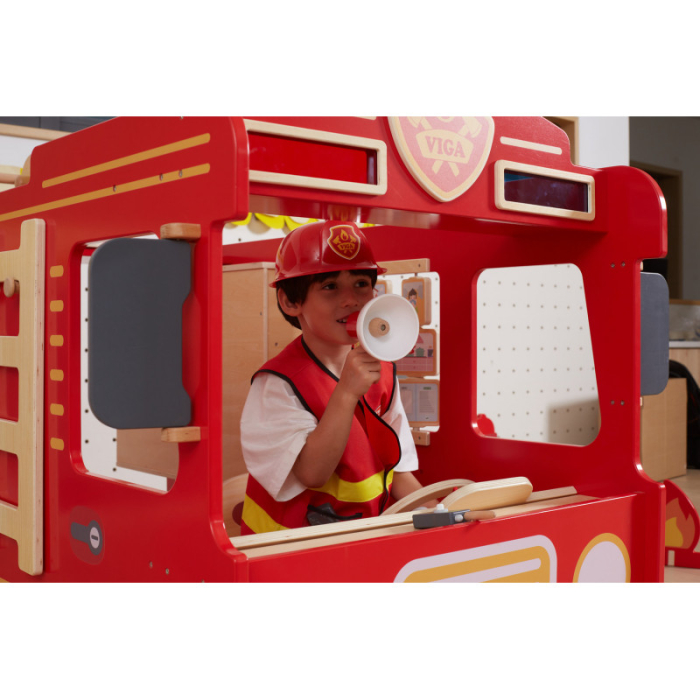 Centru de activitati gigant Masina de pompieri Super Fire Engine, Viga [5]