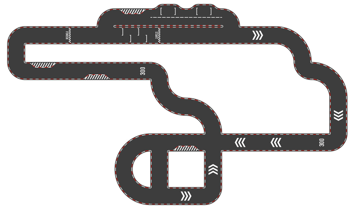 Circuit reversibil din carton cu 2 masinute Vilacity - Vilac [7]