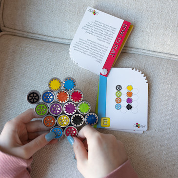 Coggy - Puzzle magnetic educativ cu 16 piese metalice [3]