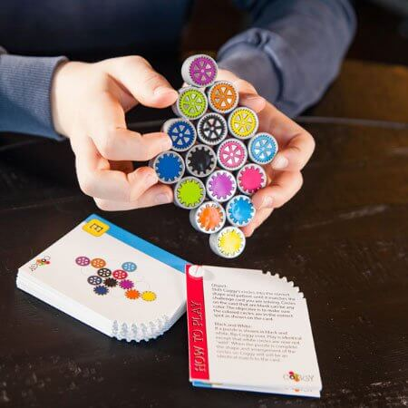 Coggy - Puzzle magnetic educativ cu 16 piese metalice [6]