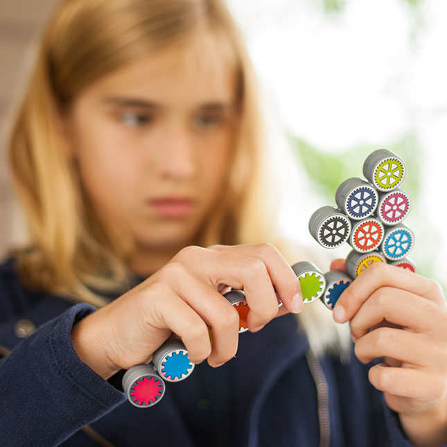 Coggy - Puzzle magnetic educativ cu 16 piese metalice [5]