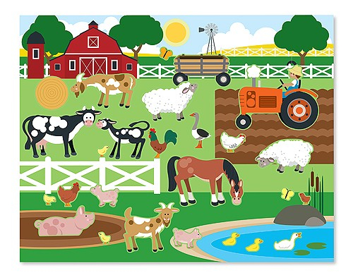 Colectia de abtibilduri reutilizabile Habitate Melissa and Doug [2]