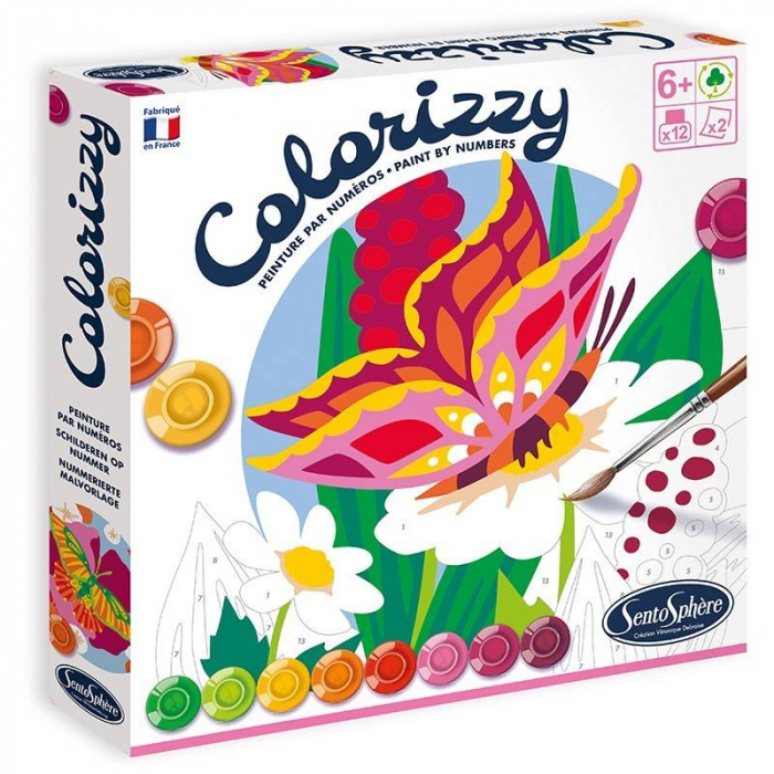 Colorizzy - Pictura pe numere - Fluturi [1]