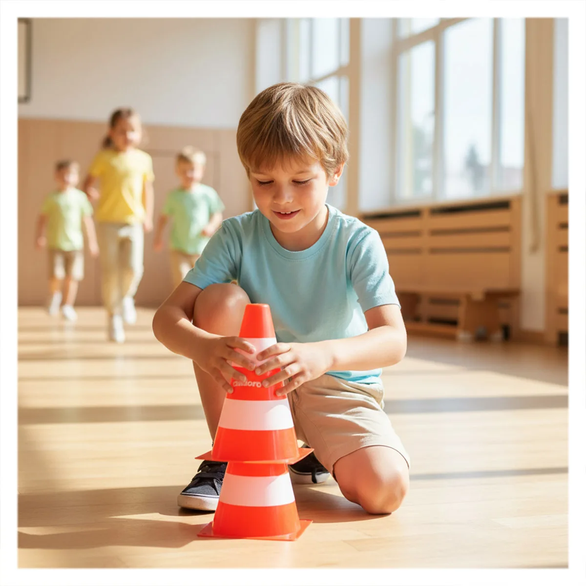 Conuri de semnalizare, set 4 bucăți, 12x18 cm [2]