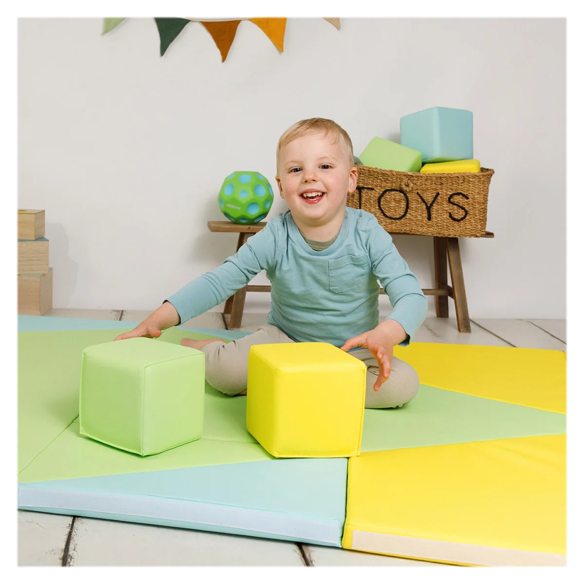 Covoraș de joacă multifuncțional 3 în 1, Alldoro [4]