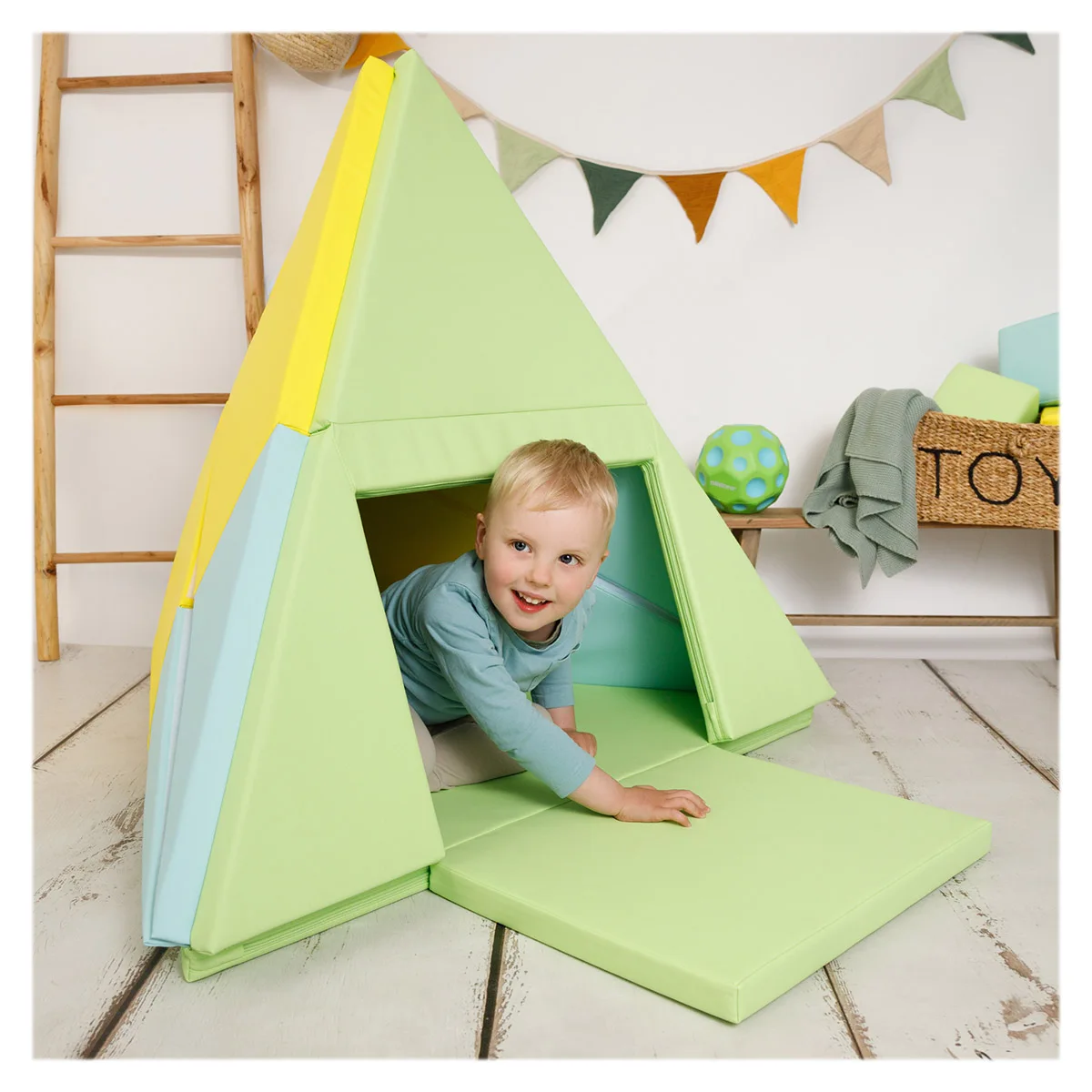 Covoraș de joacă multifuncțional 3 în 1, Alldoro [2]