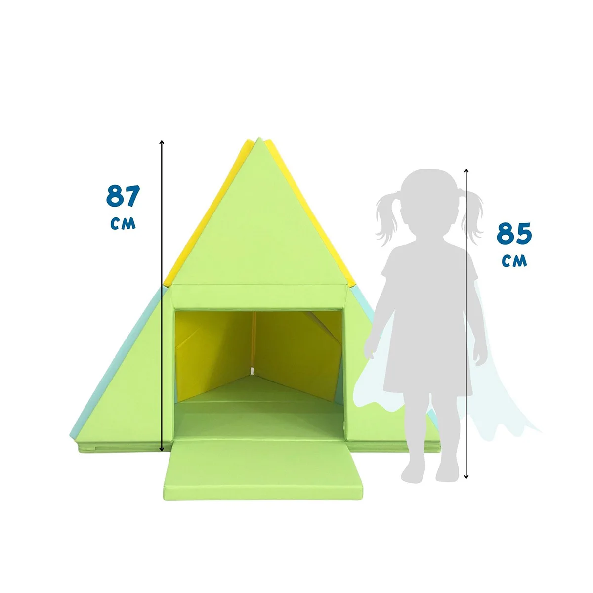 Covoraș de joacă multifuncțional 3 în 1, Alldoro [6]