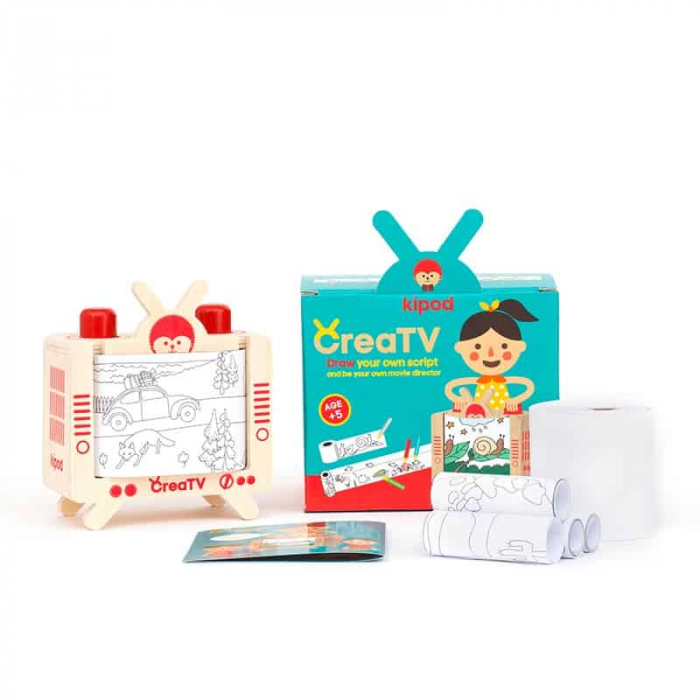 Crea TV - Set creativ pentru realizat povesti si benzi desenate, Kipod [7]