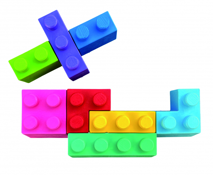 Creioane cerate interconectabile Block Crayons - Elicopter, Haku Yoka [2]