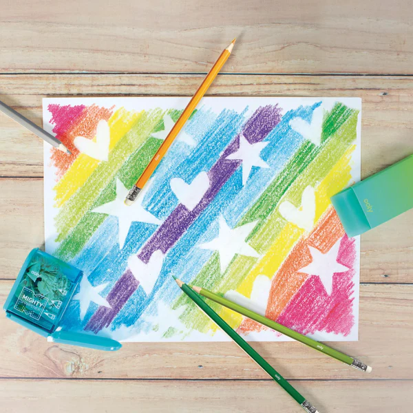 Creioane colorate care se sterg, set de 12, Un-Mistake-Ables! [5]