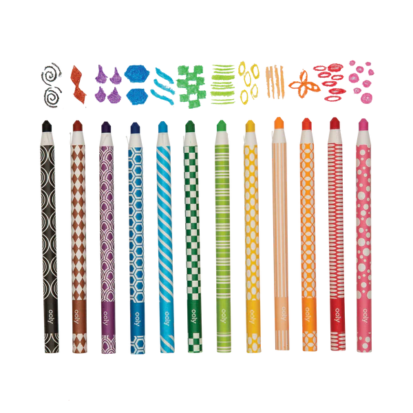 Creioane colorate Color Appeel, set de 12, cu invelis detasabil [2]