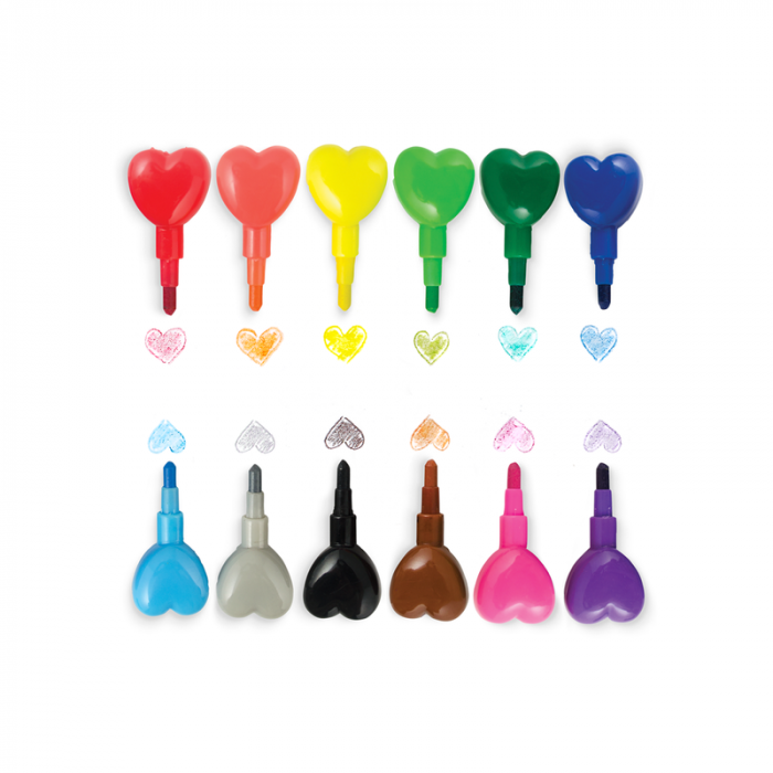 Creioane intercalate Heart to Heart [2]