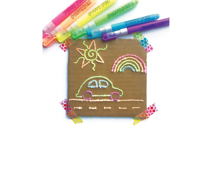 Carioci magice cu efect 3D, Puffy Pens, [9]