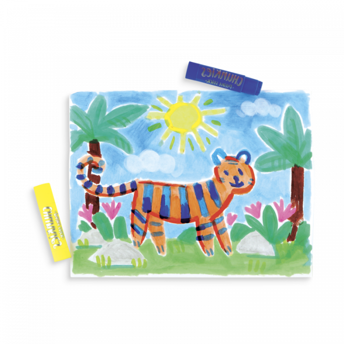 Creioane tempera solida Chunkies, 24 bucati [7]