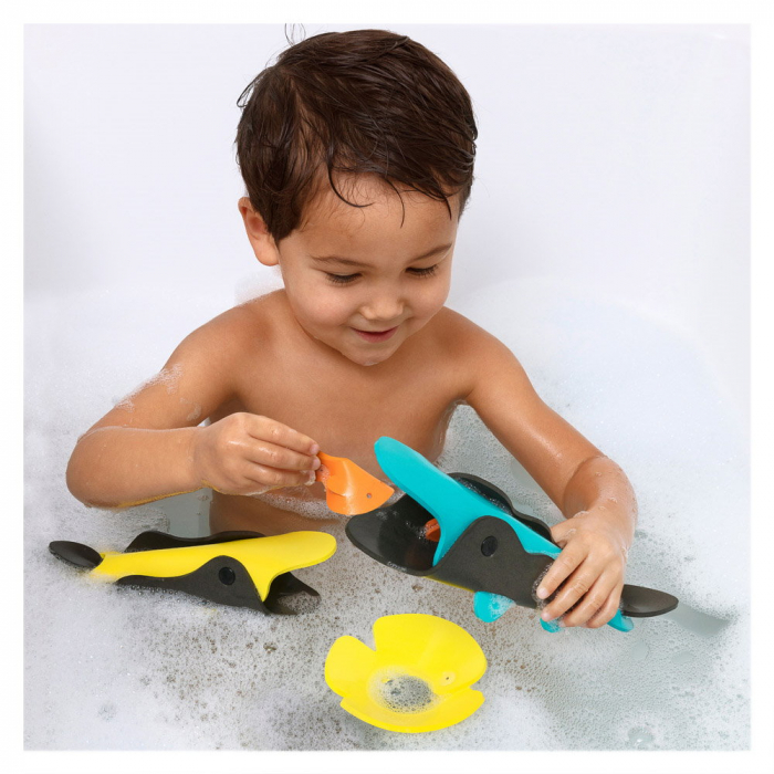 Crocodile River, set creativ de baie, Quut Toys [2]