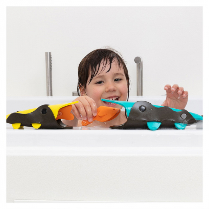 Crocodile River, set creativ de baie, Quut Toys [3]