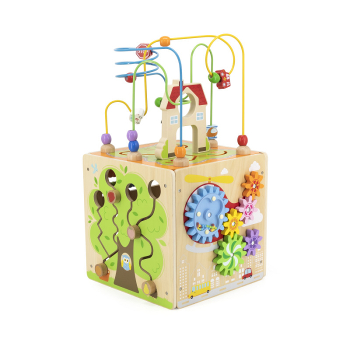 Cub mare cu activitati 5 in 1, Viga [10]