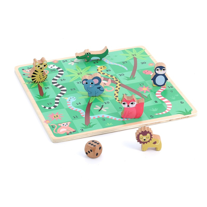 Cutie cu 5 Jocuri din lemn - Michelle Carlslund - Vilac [4]