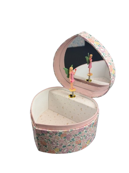 Cutie muzicala - Inima Printesa cu flori - Trousselier [2]