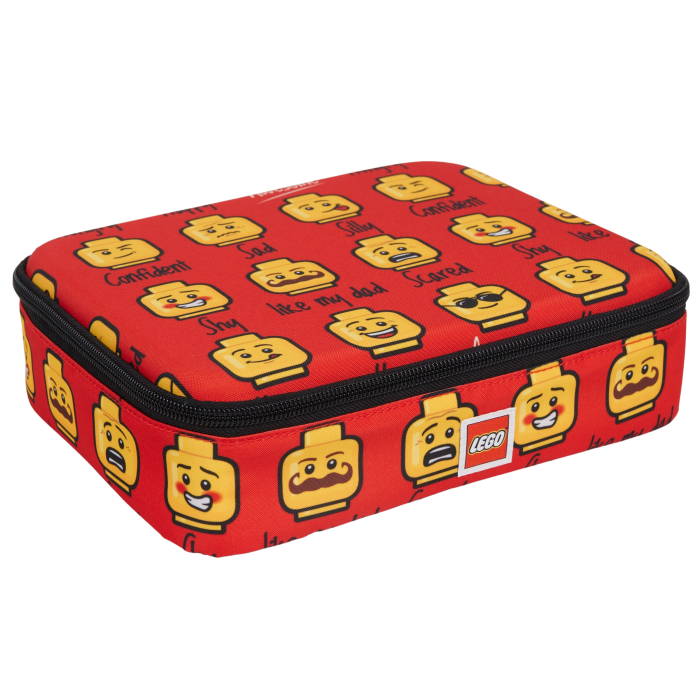 Cutie pentru prânz LEGO Minifigurine Roşu [3]