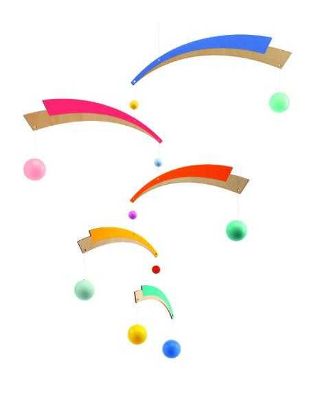 Decoratie mobil lemn, Artificii Djeco [1]