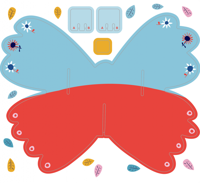 Decoratiune 3D-Fluture [11]